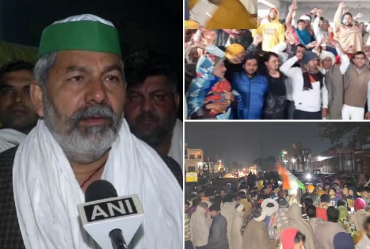 Kisan Andolan News: Khap Panchayats of Haryana supported Rakesh Tikait