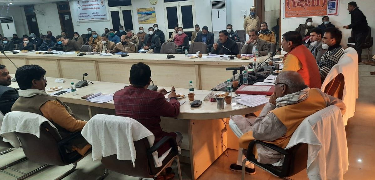 MP got anger in Disha meeting, gave direction to check development work