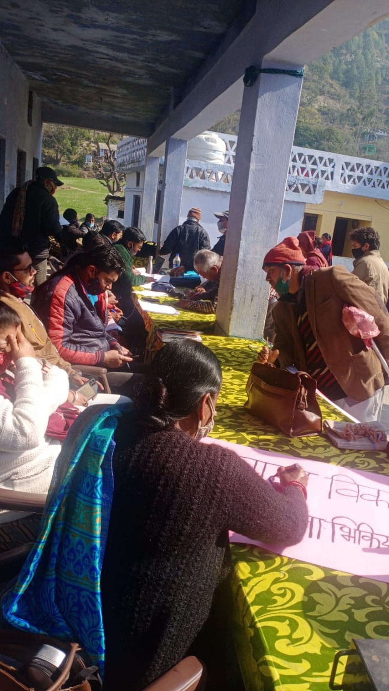 Camp of BDO in Naula