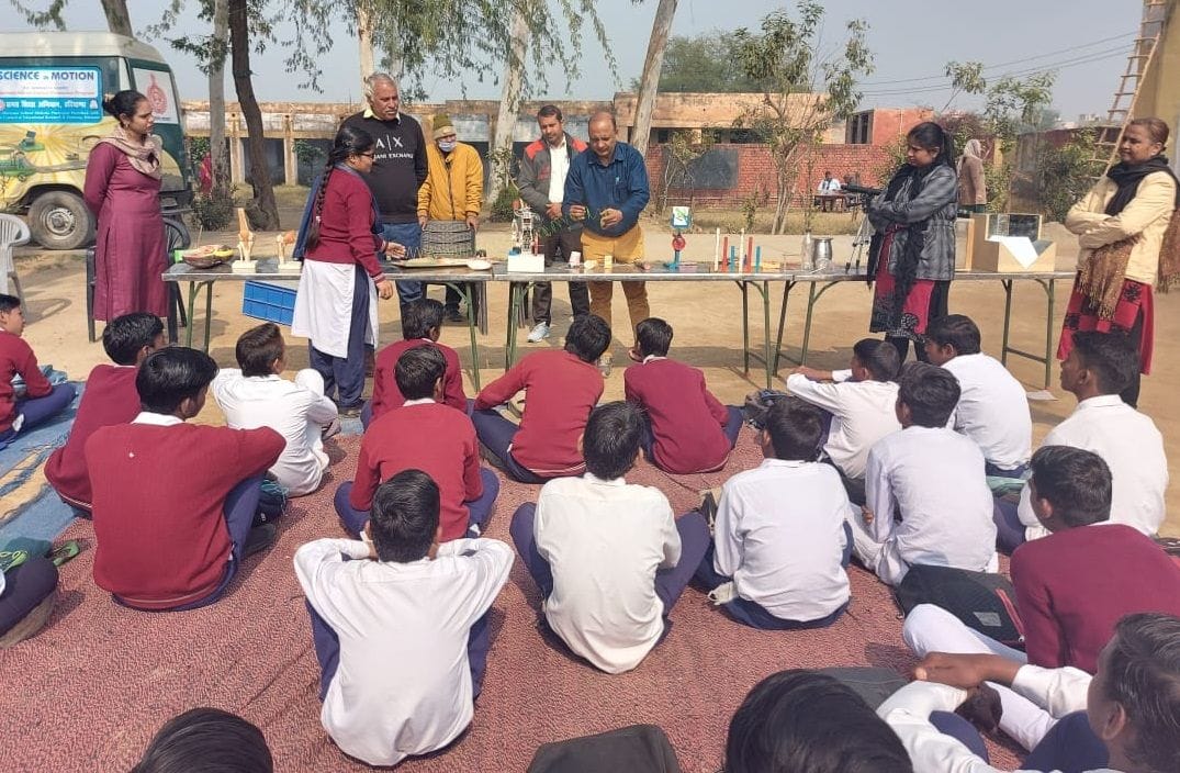 Science given to children through experiments
