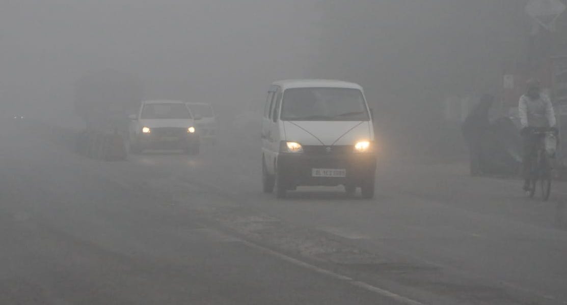 Fog and cold are increasing problem at night