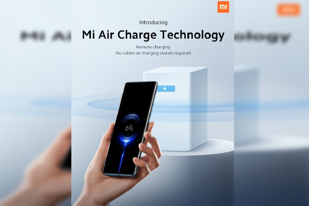 Mi Air Charge Wireless Charging Technology Launched to charge Device remotely