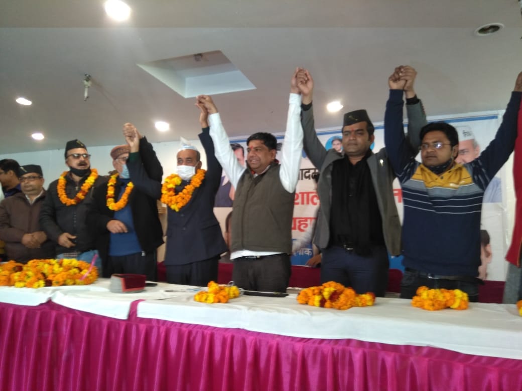 uttarakhand news : Today Ravindra Jugran will join aam aadmi party