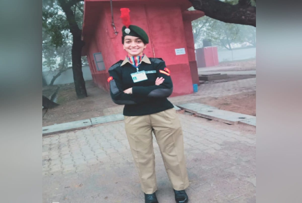 Shilpa became the first cadet of army wing to parade on Rajpath