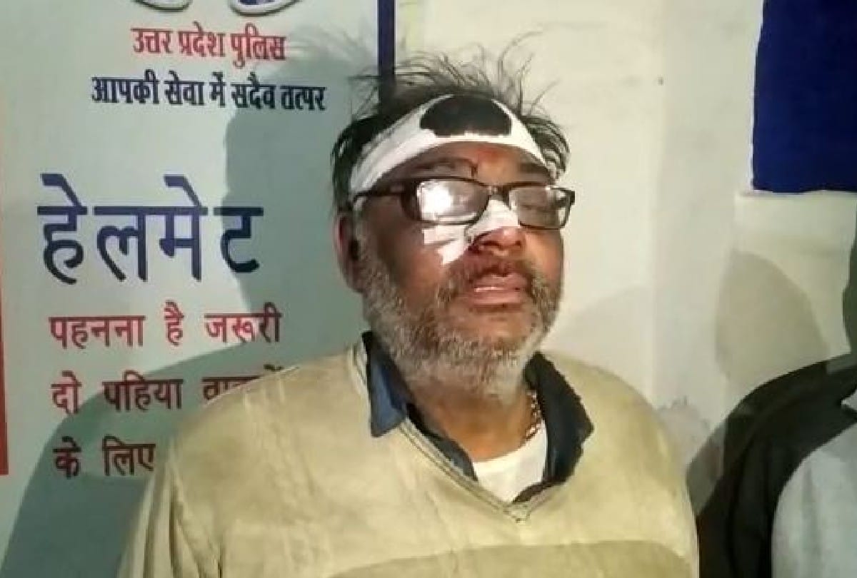 miscreants looted the businessman in the market of mathura
