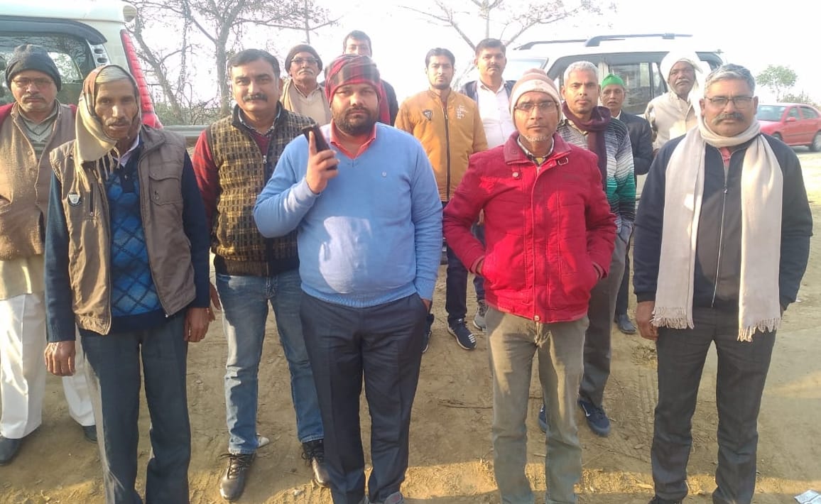 Farmers reached Ghazipur border at night