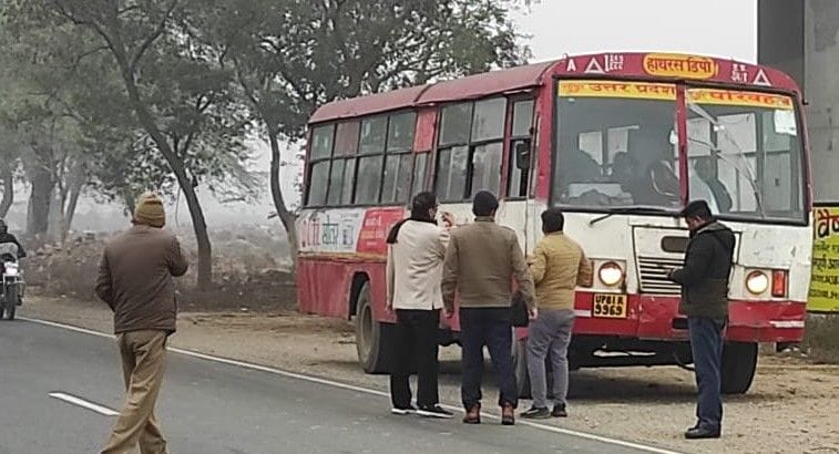 Hathras: Roadways buses will be invoiced if traffic rules are broken