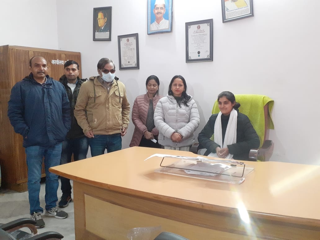 Ana Gauri became the principal of the college for a day