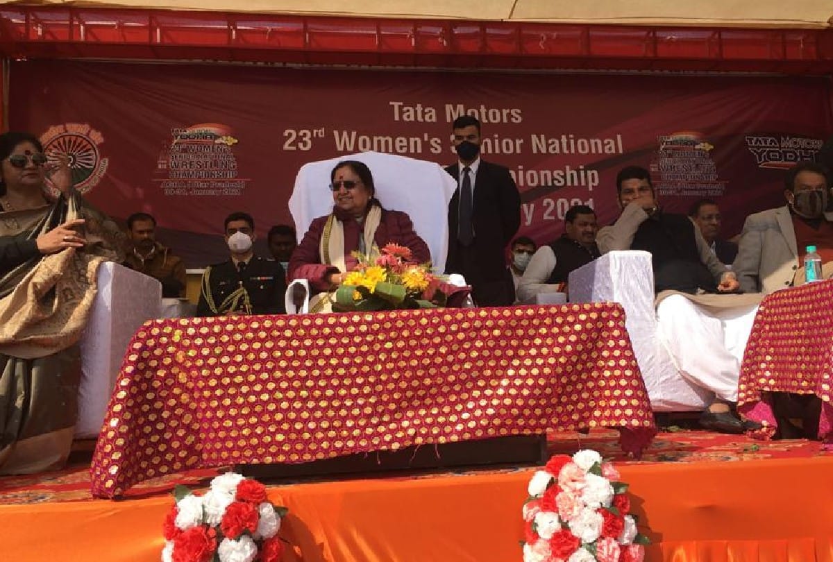 Women Senior National Wrestling Championship in Agra