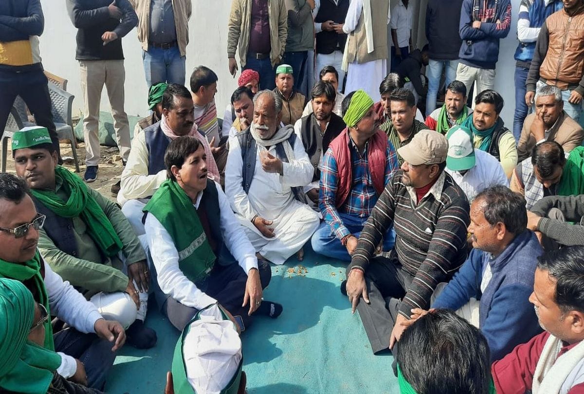 BKU Bhanu Bhanu Pratap Singh made serious allegations against Rakesh Tikait in Firozabad