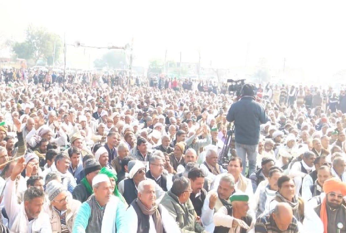 farmers protest latest update kisan mahapanchayat in mathura