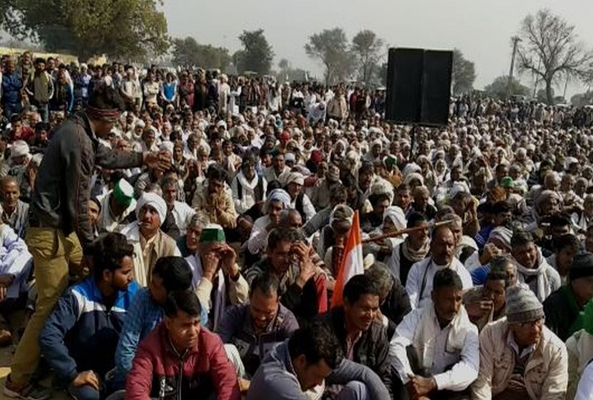 farmers protest latest update kisan mahapanchayat in mathura