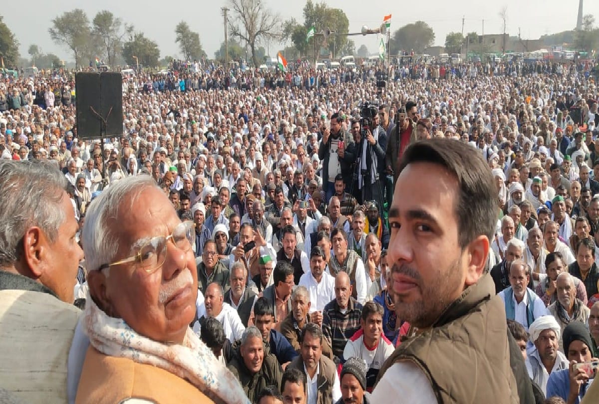farmers protest latest update kisan mahapanchayat in mathura