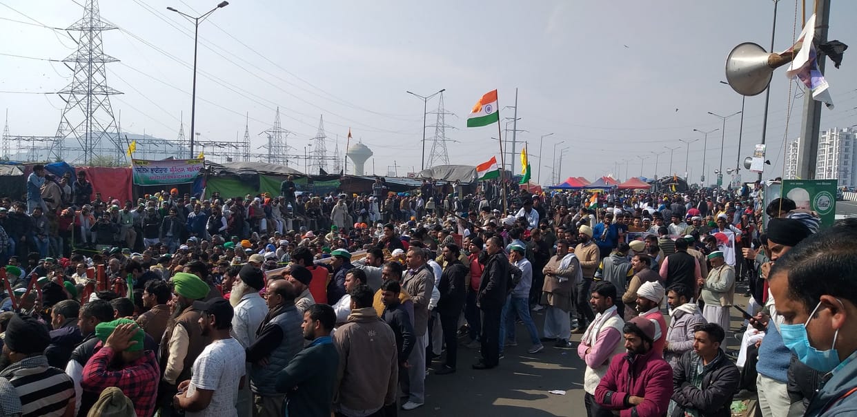 Propaganda start 'Protest vs BJP' in villages is worrying for farmers
