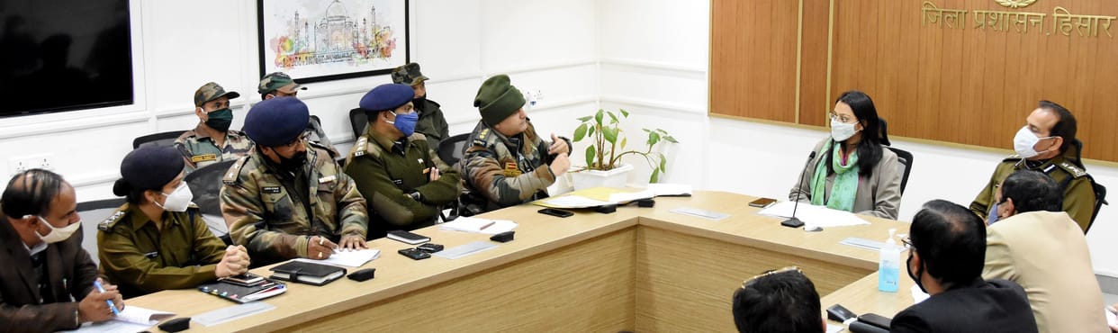DC holds meeting for army recruitment rally preparations for four districts