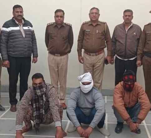 Hapur and Ghaziabad accused, three arrested