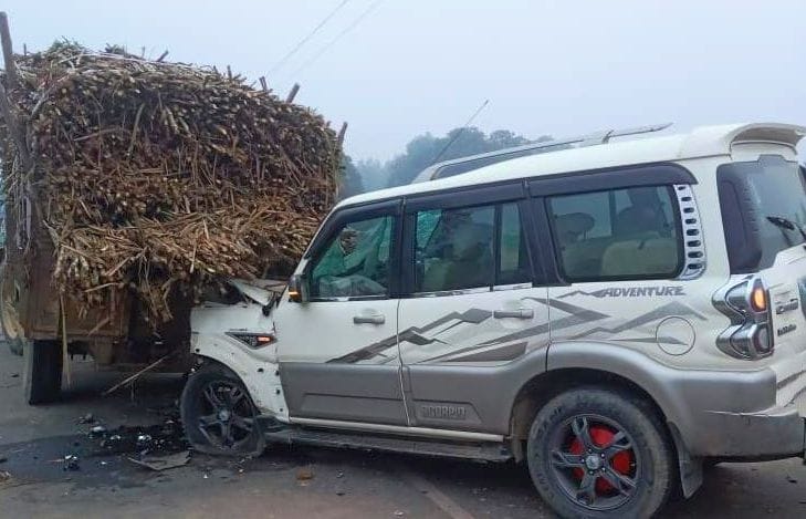 Home Guard killed due to high speed vehicle collision