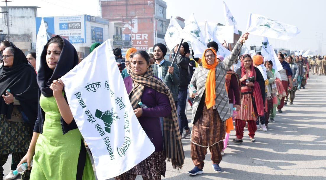 protest against farmers law