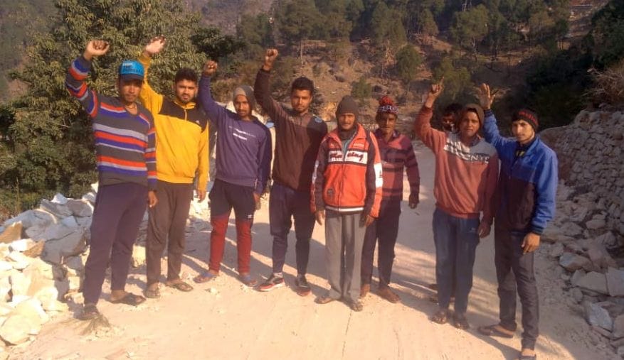 Bad Road in Pankhu