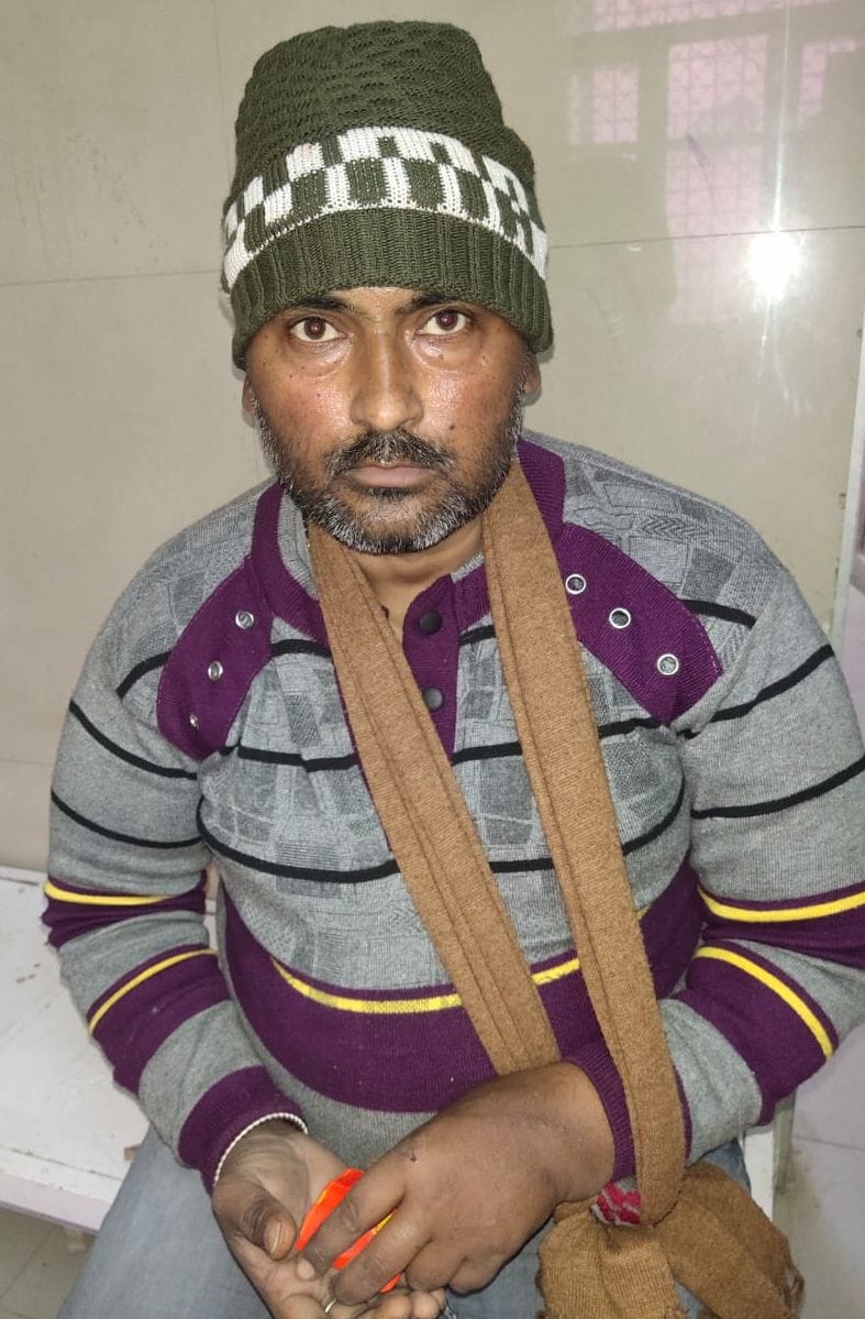 firing,beat,young man,fathepur news,real brothers