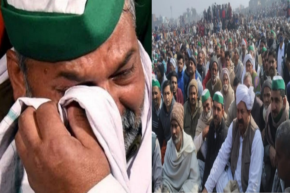 Meerut News: Tikait's tears burn life in the farmer movement