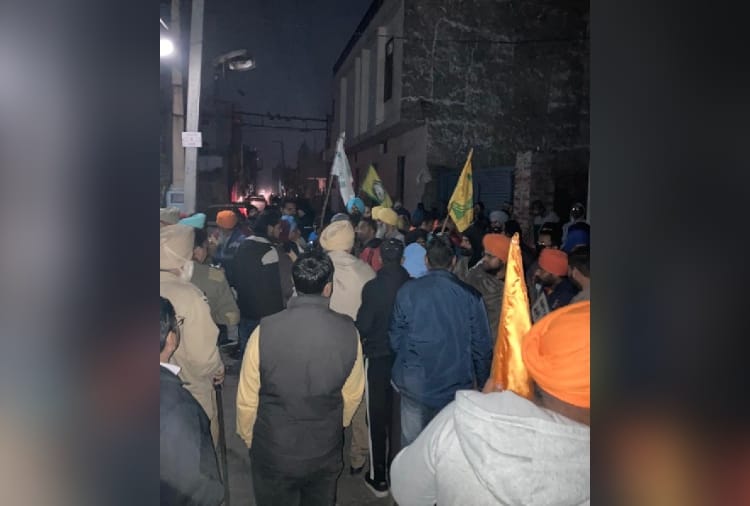 Punjab : protest against BJP leaders continues