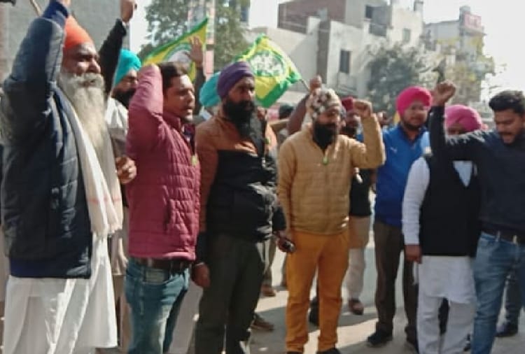 Punjab : protest against BJP leaders continues