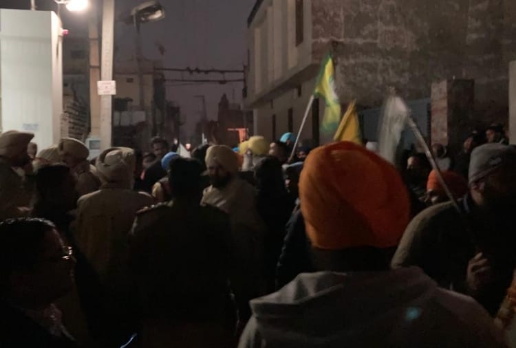 Punjab : protest against BJP leaders continues