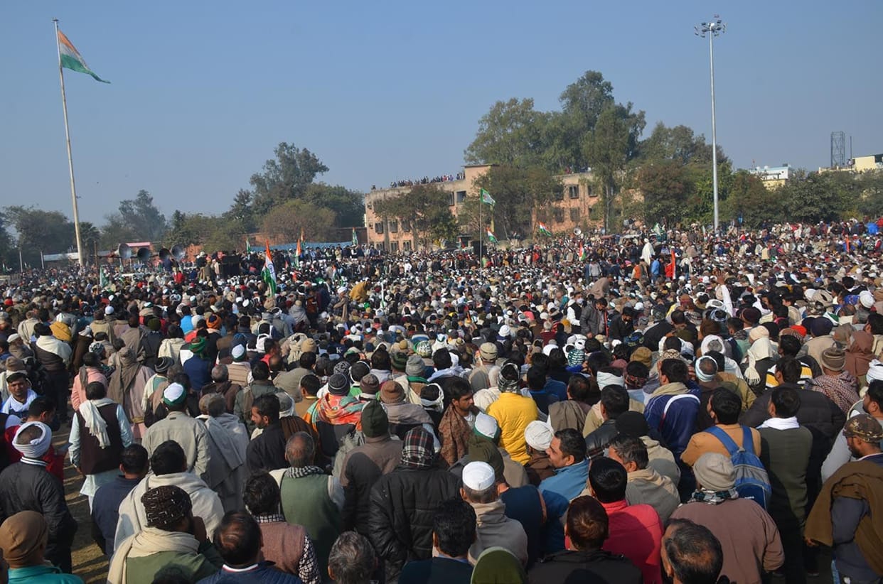 Mahapanchayat was held in GIC grounds in 2002 also