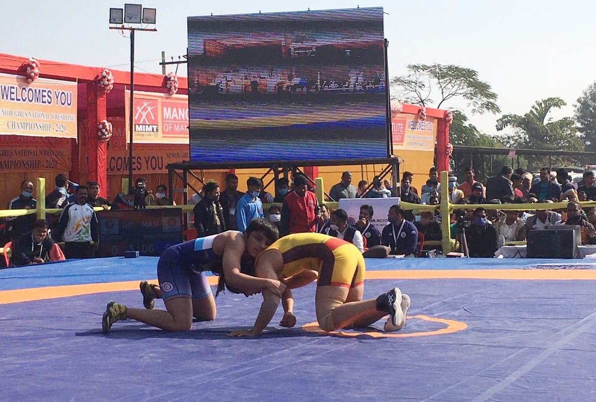 Women Senior National Wrestling Championship in Agra
