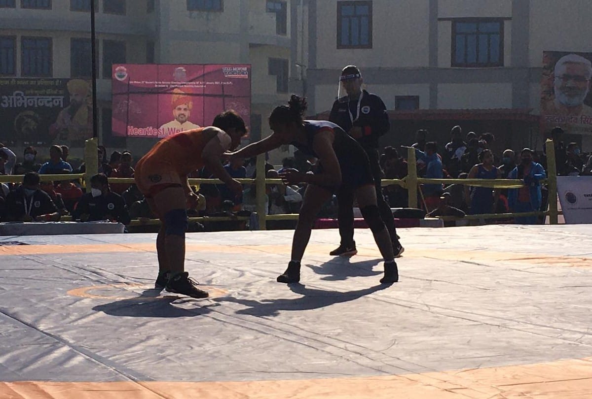 Women Senior National Wrestling Championship in Agra
