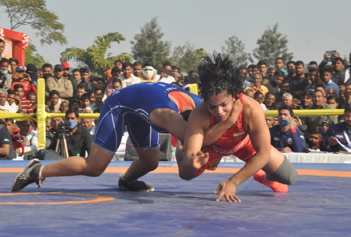 Haryana wrestler Sonam defeated Sakshi Malik in National Women Wrestling Championship