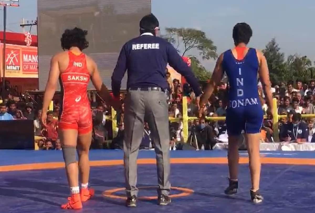 Haryana wrestler Sonam defeated Sakshi Malik in National Women Wrestling Championship