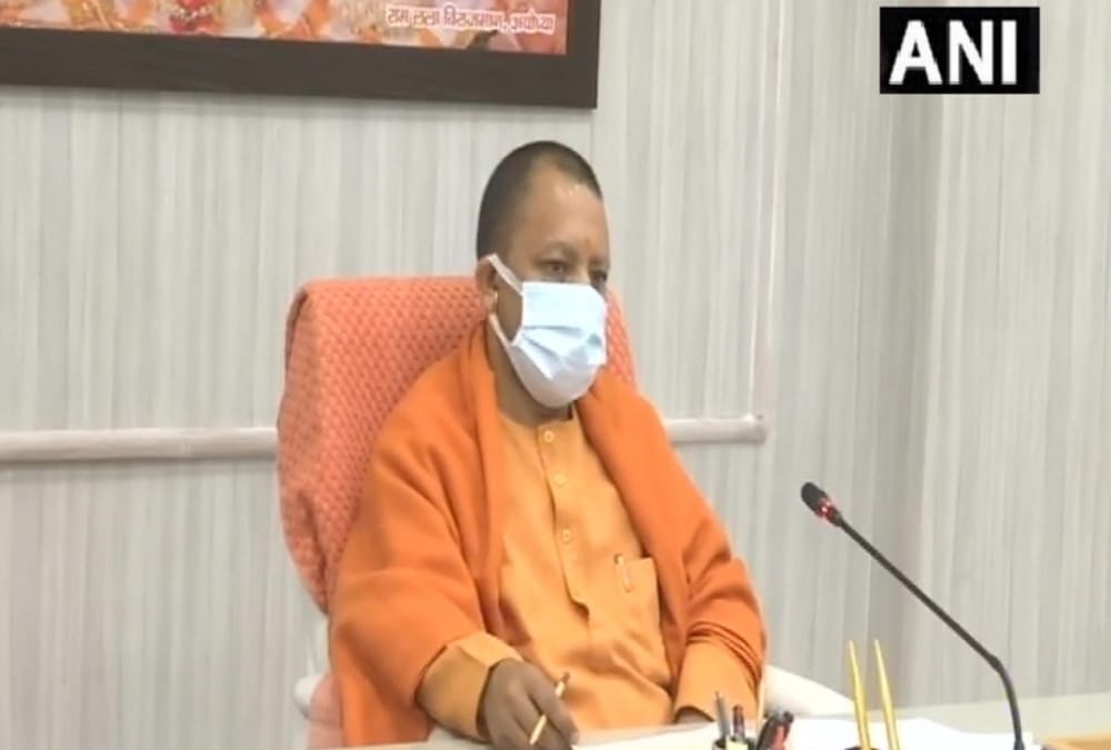 CM Yogi Adityanath review meeting with officers on Jevar airport.