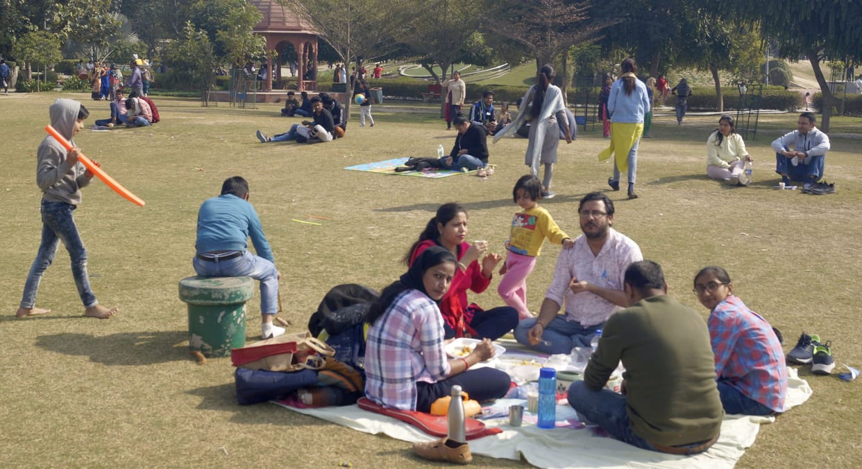 Relief from sun, chill with cold wave in the evening