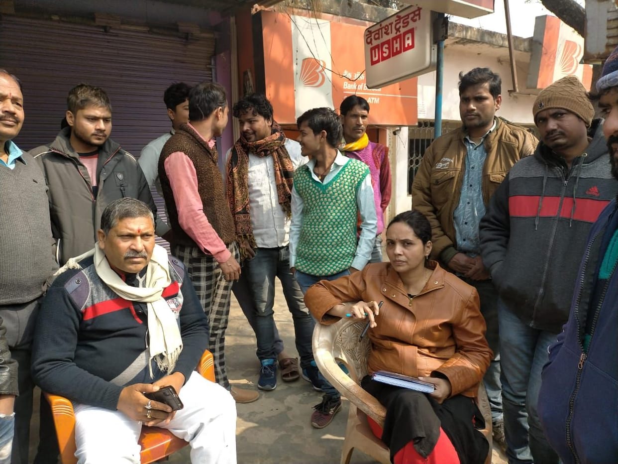 Police and Labor Department closed Derwa market