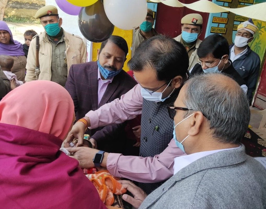 Hathras: 109687 children polio administered at 780 booths across the district