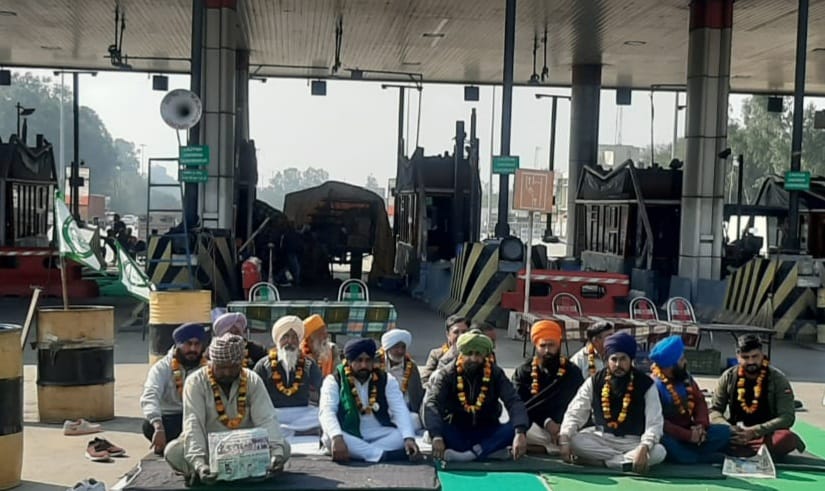 Fasting of farmers in opposition to agricultural laws