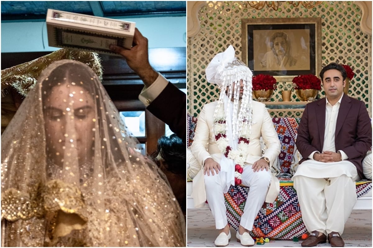 PICTURES of Bakhtawar Bhutto nikkah ceremony