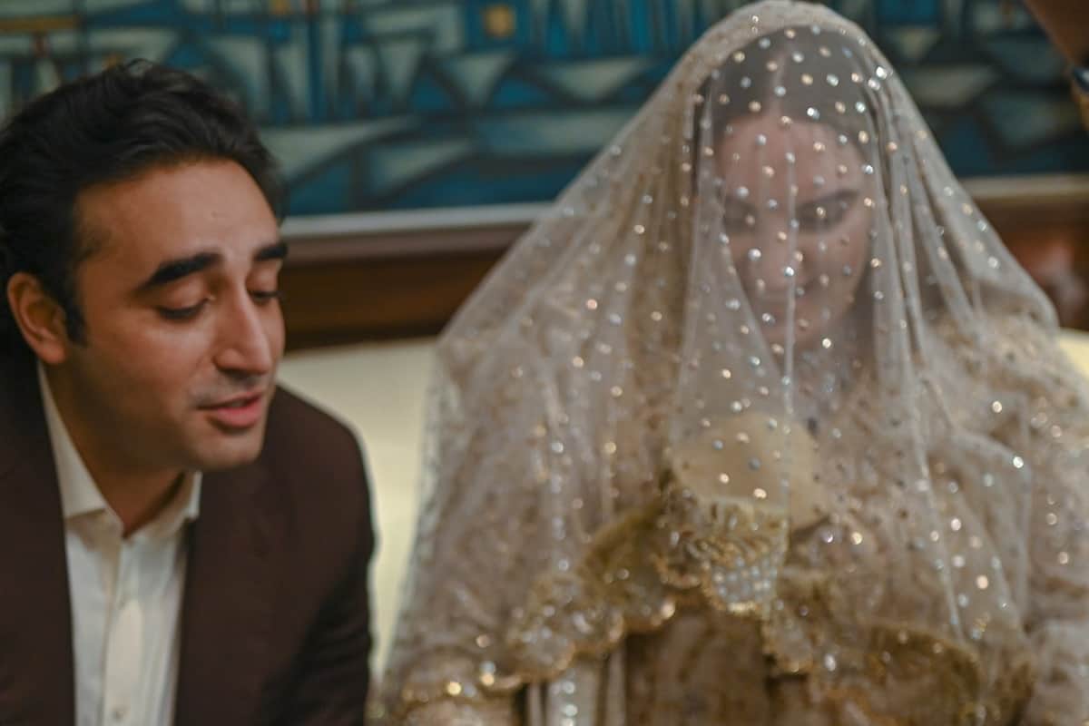 PICTURES of Bakhtawar Bhutto nikkah ceremony