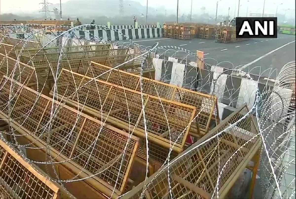 effect of Bharat Bandh reach Delhi Security tightened on NCR borders protesters not allowed to enter Farmers Movement 