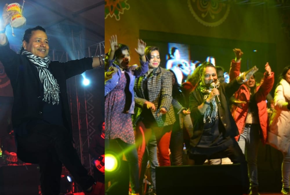 Kailash Kher programme in Hunar Haat in Lucknow.