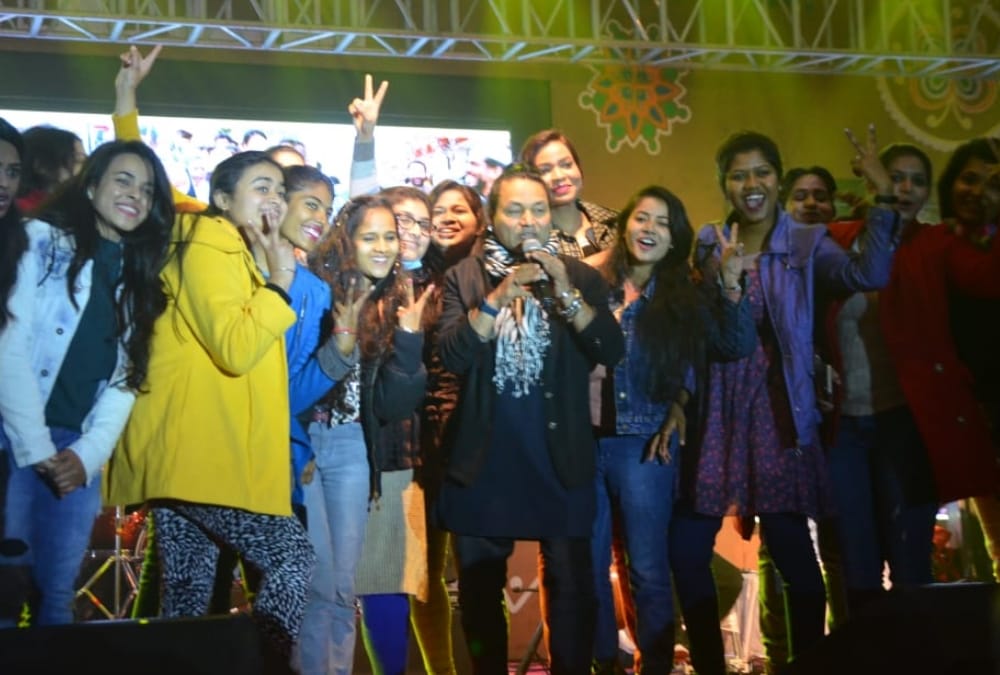 Kailash Kher programme in Hunar Haat in Lucknow.