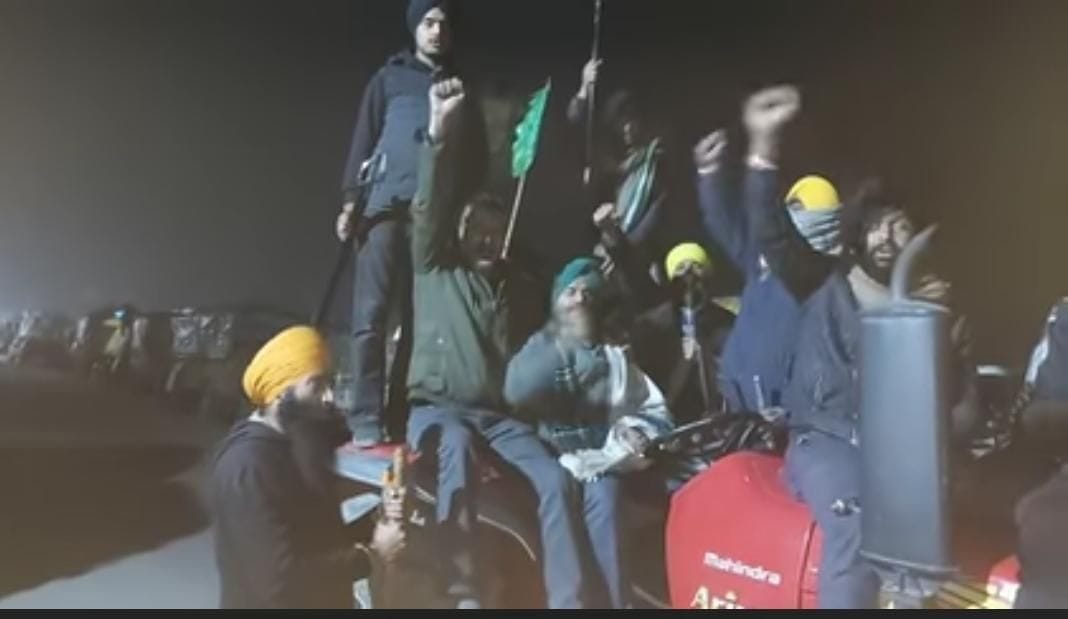 Security increased at night at Kundali Border picket, 1200 volunteers posted
