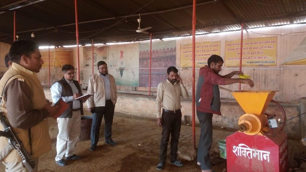 CDO inspected cowsheds, tested arrangements