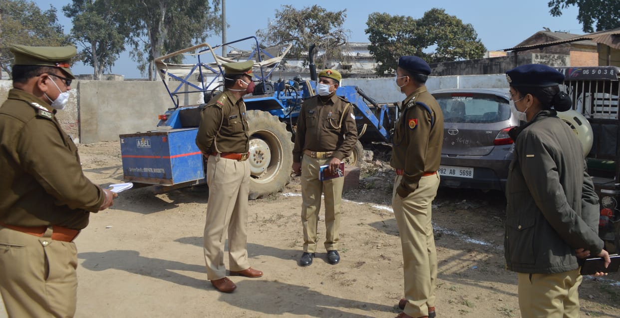 clean police station permises, take action against criminal