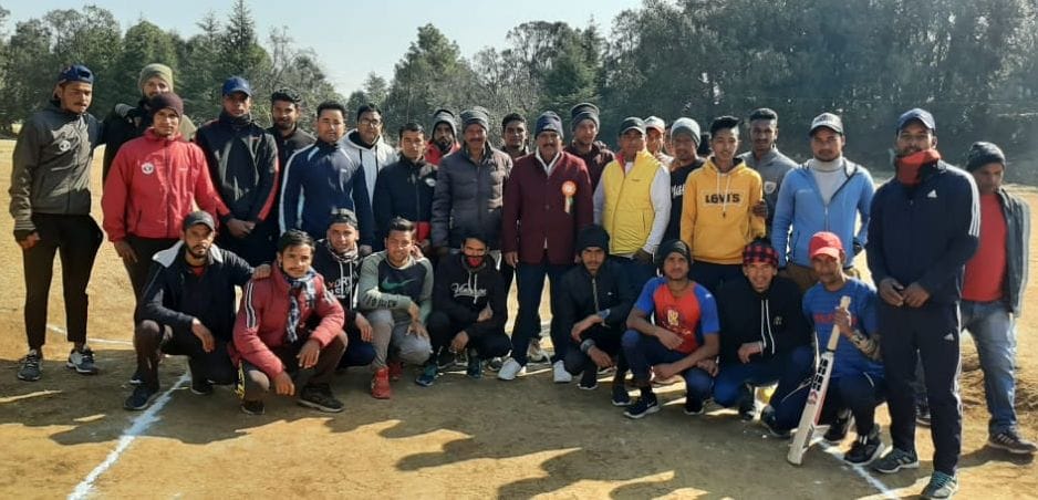 Patan XI won the last ball with a four