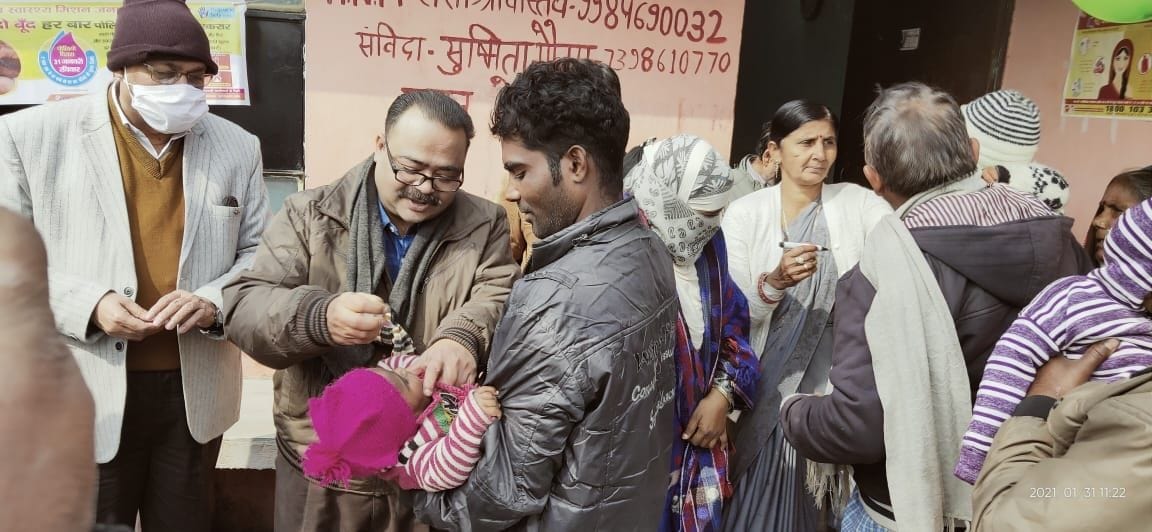 2.28 lakh children were given anti-polyester medicine