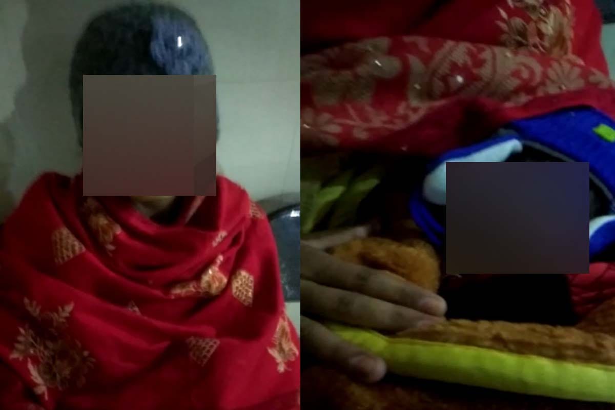 Saharanpur: Husband escaped leaving wife and newborn in hospital  if daughter was born