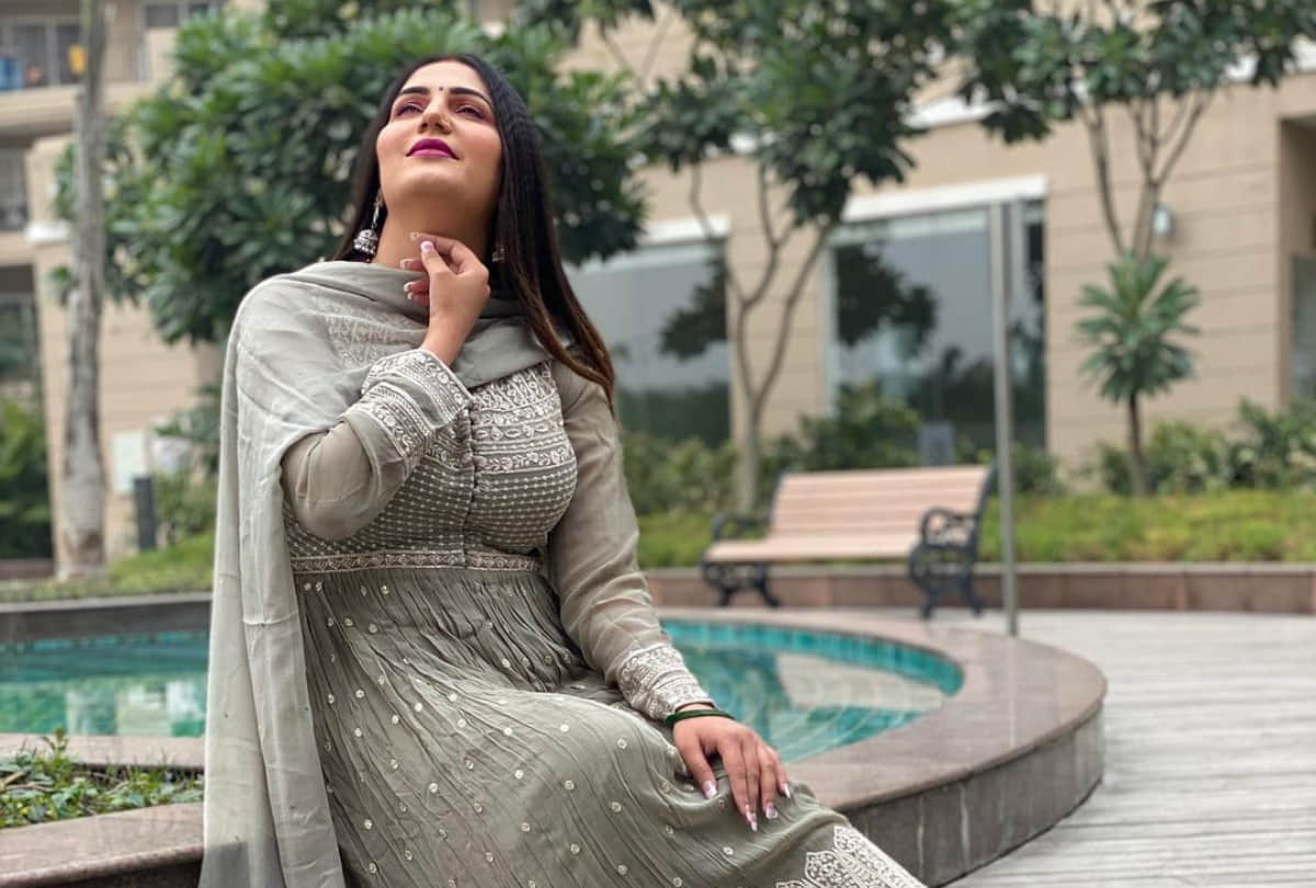sapna choudhary put weight gain after delivery then and now photos viral on social media